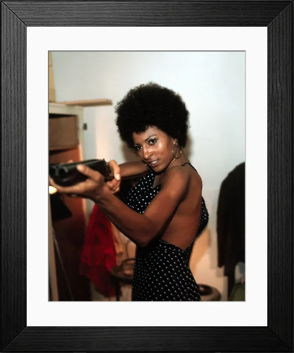 Framed Print : COFFY, Pam Grier, 1973