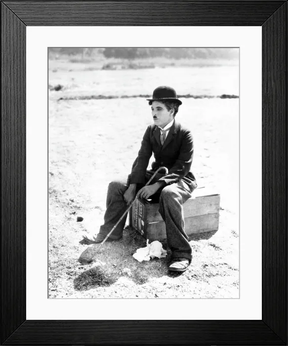 Framed Print : THE CIRCUS, Charlie Chaplin, 1928