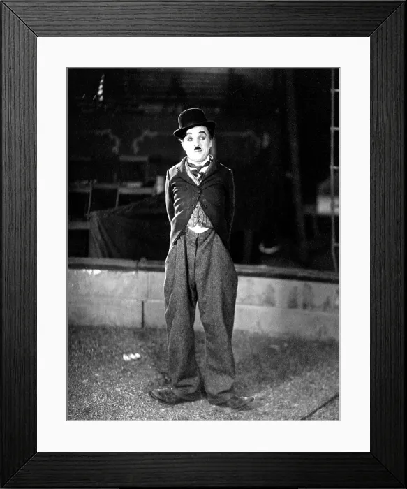 Framed Print : THE CIRCUS, Charlie Chaplin, 1928