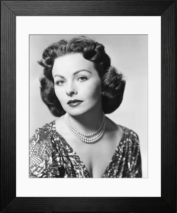 Framed Print : DANGEROUS CROSSING, Jeanne Crain, 1953, TM & Copyright 20th Century Fox Film Corp. / courtesy Everett Collection Framed Print : DANGEROUS CROSSING, Jeanne Crain, 1953, TM & Copyright 20th Century Fox Film Corp. / courtesy Everett Collection