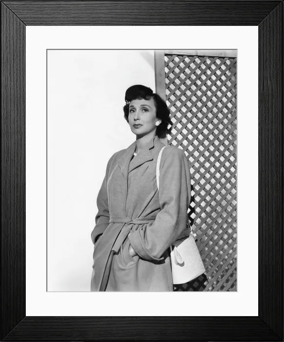 Framed Print : DERBY DAY, (aka FOUR AGAINST FATE), Googie Withers, 1952 Framed Print : DERBY DAY, (aka FOUR AGAINST FATE), Googie Withers, 1952
