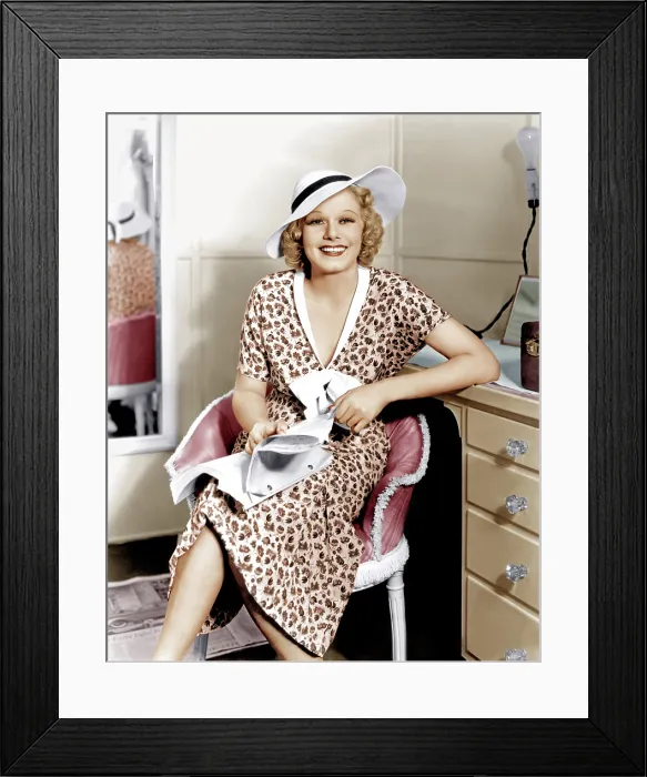 Framed Print : SUZY, Jean Harlow, 1936