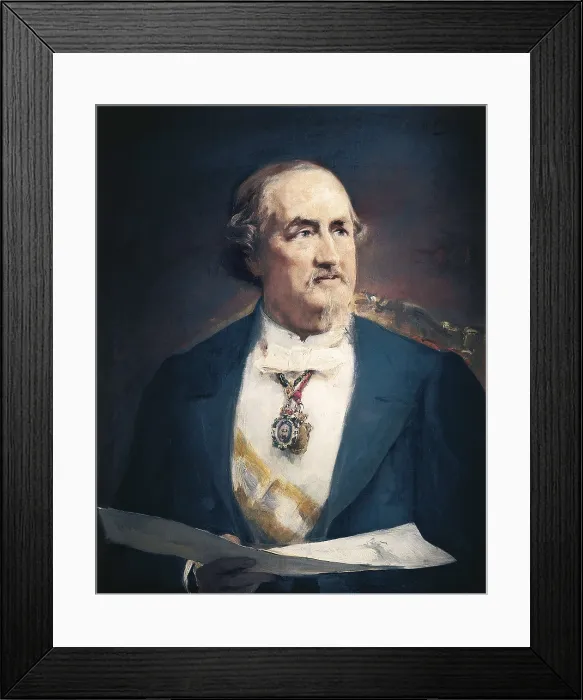 Framed Print : ARRIETA, Emilio (1823-1894). Oil on canvas. SPAIN. Madrid. Royal Conservatory of Music. AISA / Everett Collection**US SALES ONLY**