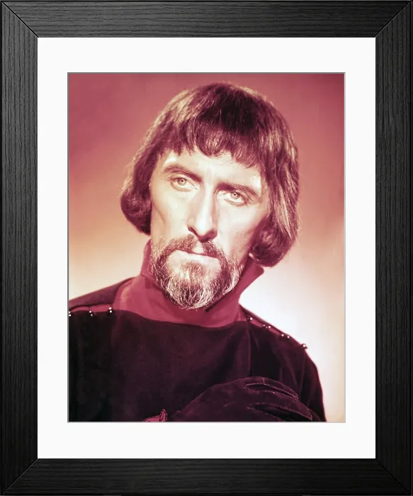 Framed Print : SWORD OF SHERWOOD FOREST, Peter Cushing, 1960