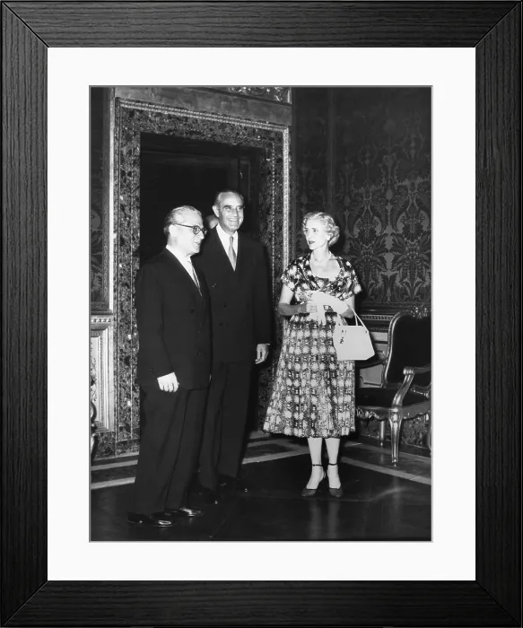 Framed Print : U.S. Ambassador Clare Booth Luce, was the first women to serve as a U.S. Ambassador