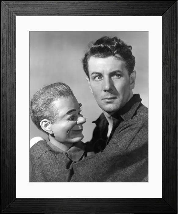 Framed Print : DEAD OF NIGHT, Michael Redgrave, segment, The Ventriloquist's Dummy, 1945 Framed Print : DEAD OF NIGHT, Michael Redgrave, segment, The Ventriloquist's Dummy, 1945