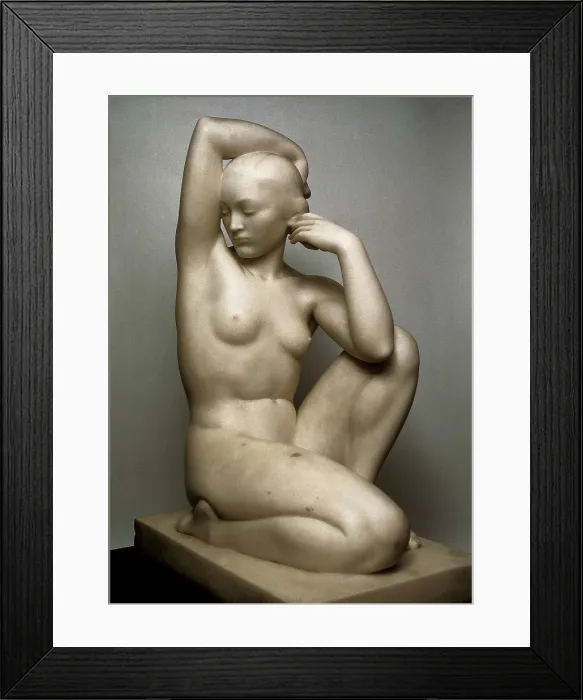 Framed Print : GARGALLO, Pablo (1881-1934). Academy. 1933. Sculpture on marble. SPAIN. Madrid. St. Fernando Royal Academy Museum. AISA / Everett Collection - Image has fine art copyright