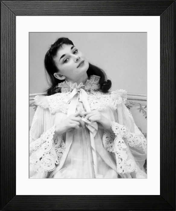 Framed Print : GIGI, Audrey Hepburn in the Broadway play, 1951 Framed Print : GIGI, Audrey Hepburn in the Broadway play, 1951