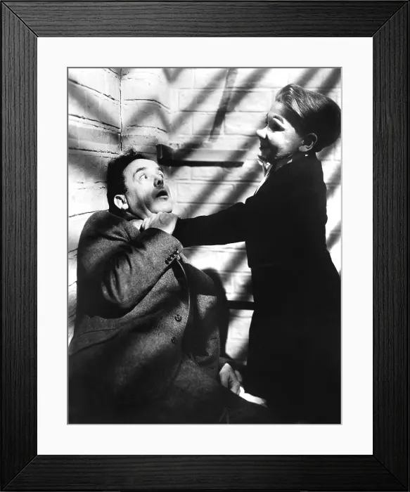 Framed Print : DEAD OF NIGHT, from left: Mervyn Johns, John McGuire, segment, Linking Narrative, 1945 Framed Print : DEAD OF NIGHT, from left: Mervyn Johns, John McGuire, segment, Linking Narrative, 1945