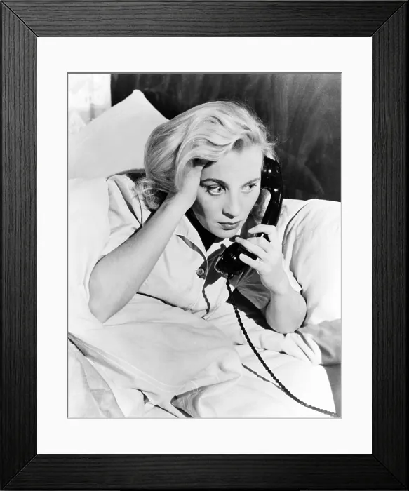 Framed Print : DESPERATE MOMENT, Mai Zetterling, 1953