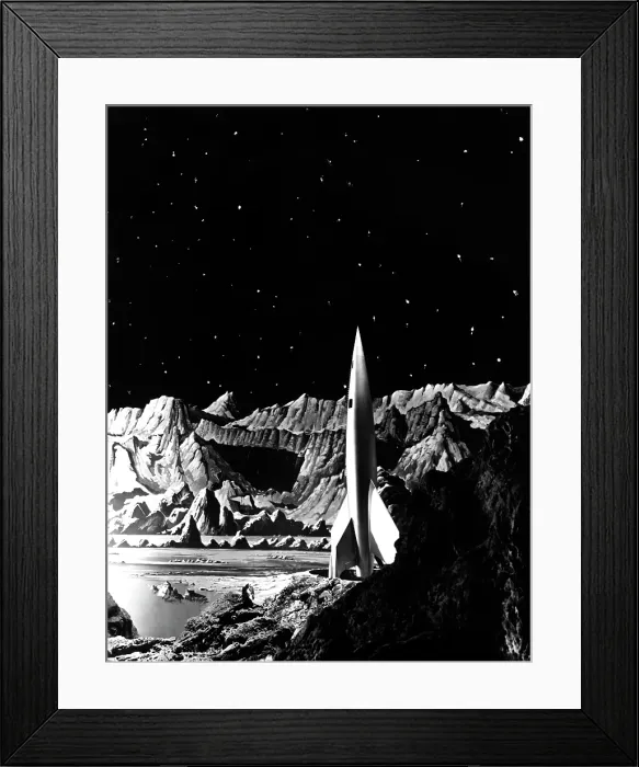 Framed Print : DESTINATION MOON, 1950 Framed Print : DESTINATION MOON, 1950