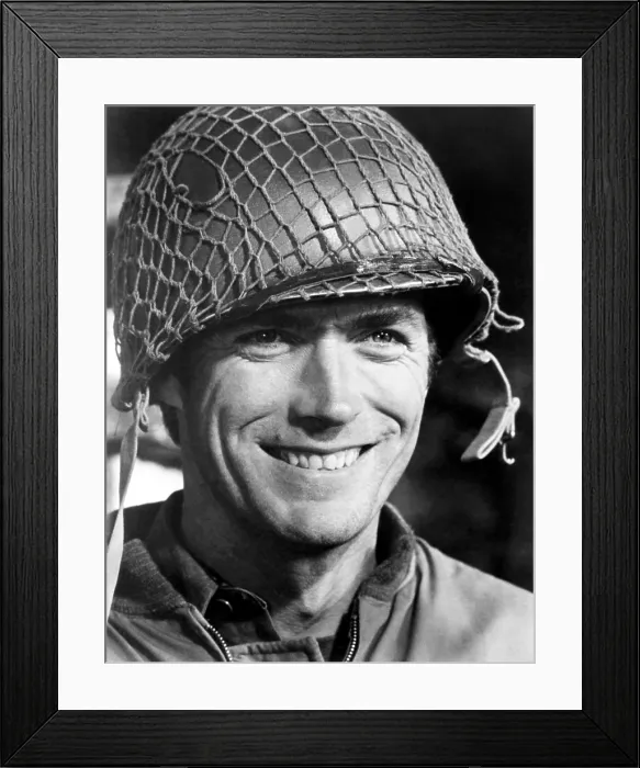 Framed Print : KELLY'S HEROES, Clint Eastwood, 1970 Framed Print : KELLY'S HEROES, Clint Eastwood, 1970