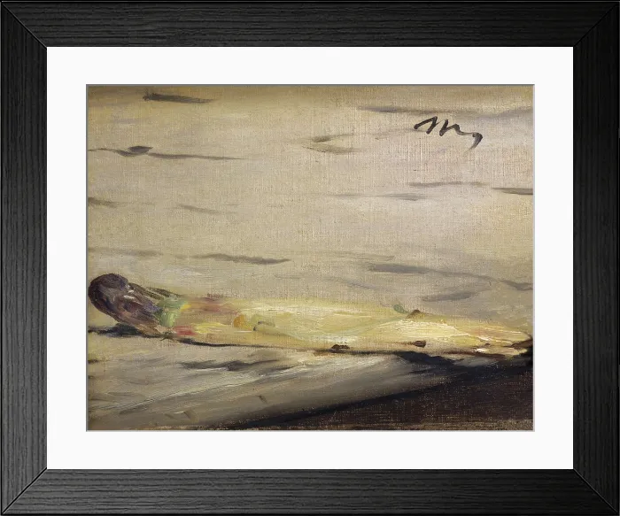 Framed Print : MANET, douard (1832-1883). Asparagus (L'asperge). 1880. Impressionism. Oil on canvas. FRANCE. Paris. Muse d'Orsay (Orsay Museum). AISA / Everett Collection**US SALES ONLY**