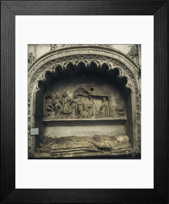 Framed Print : SPAIN. Covarrubias. Church of Saints Cosmas and Damian. Tomb of Don Gonzalo Daz. Renaissance art. Relief; Sculpture. AISA / Everett Collection**US SALES ONLY** Framed Print : SPAIN. Covarrubias. Church of Saints Cosmas and Damian. Tomb of Don Gonzalo Daz. Renaissance art. Relief; Sculpture. AISA / Everett Collection**US SALES ONLY**