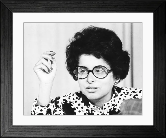 Framed Print : Patricia Harris as chairman of the Democratic Party's Credentials Committee, June 29, 1972. (CSU_2015_7_261)