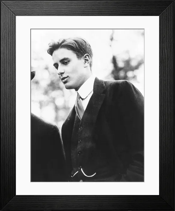 Framed Print : William Averill Harriman in 1913 at age 21