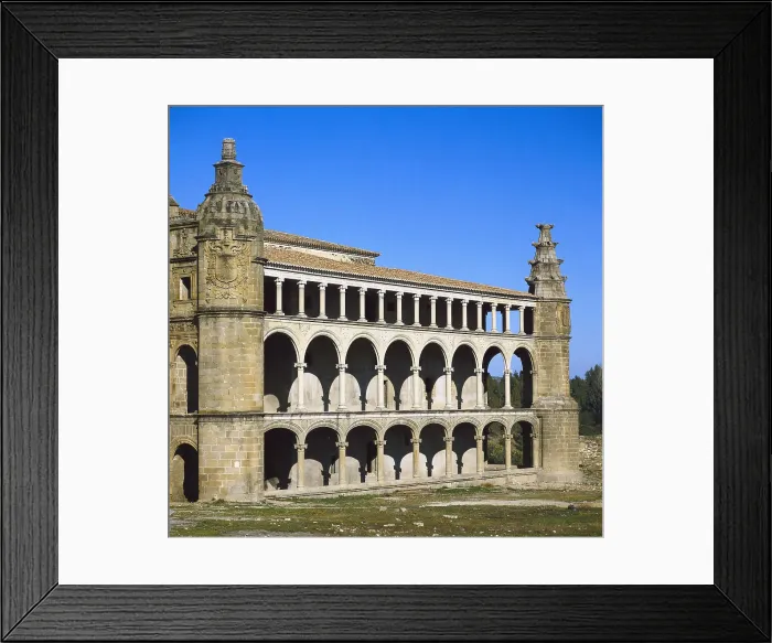 Framed Print : SPAIN. EXTREMADURA. CACERES. Alcntara. Church and Convent of San Benito (1544-1576), by the architect Juan Pedro de Ibarra. AISA / Everett Collection**US SALES ONLY** Framed Print : SPAIN. EXTREMADURA. CACERES. Alcntara. Church and Convent of San Benito (1544-1576), by the architect Juan Pedro de Ibarra. AISA / Everett Collection**US SALES ONLY**