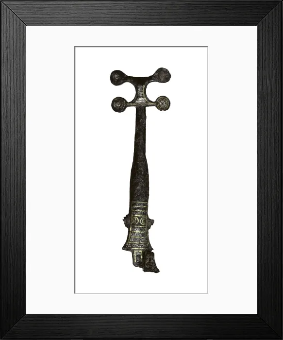Framed Print : Miraveche dagger, Second Iron Age (6th-3rd c. BC). Iron Age. Decorative Arts. SPAIN. Burgos. Burgos Museum. Proc: SPAIN. Miraveche. AISA / Everett Collection**US SALES ONLY** Framed Print : Miraveche dagger, Second Iron Age (6th-3rd c. BC). Iron Age. Decorative Arts. SPAIN. Burgos. Burgos Museum. Proc: SPAIN. Miraveche. AISA / Everett Collection**US SALES ONLY**