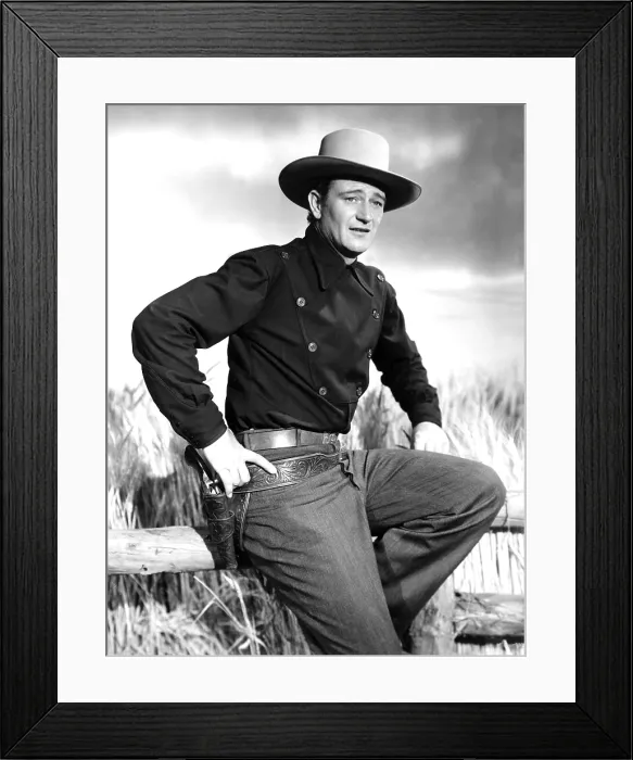 Framed Print : ANGEL AND THE BADMAN, John Wayne, 1947