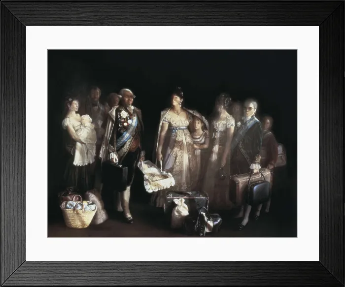 Framed Print : TORAL, Cristbal (1940). Charles IV and his family. 1974-1975. Oil on canvas. AISA / Everett Collection**US SALES ONLY**