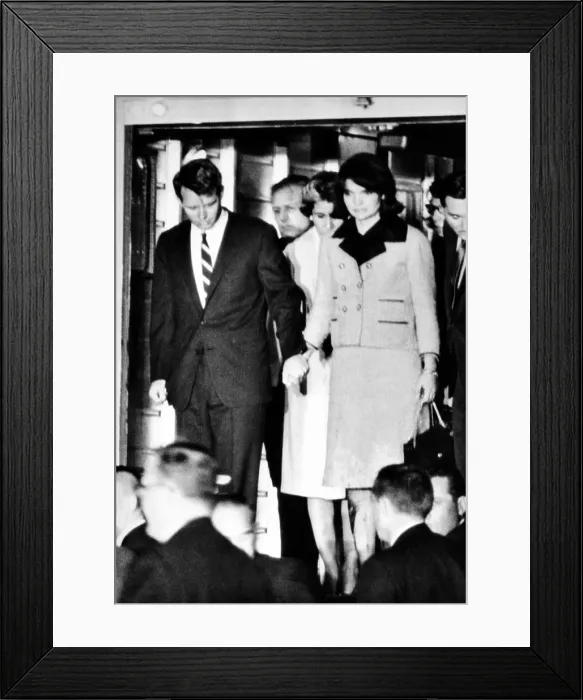 Framed Print : President John Kennedy's body arrives in Washington