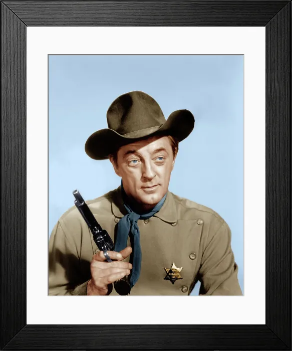 Framed Print : EL DORADO, Robert Mitchum, 1966