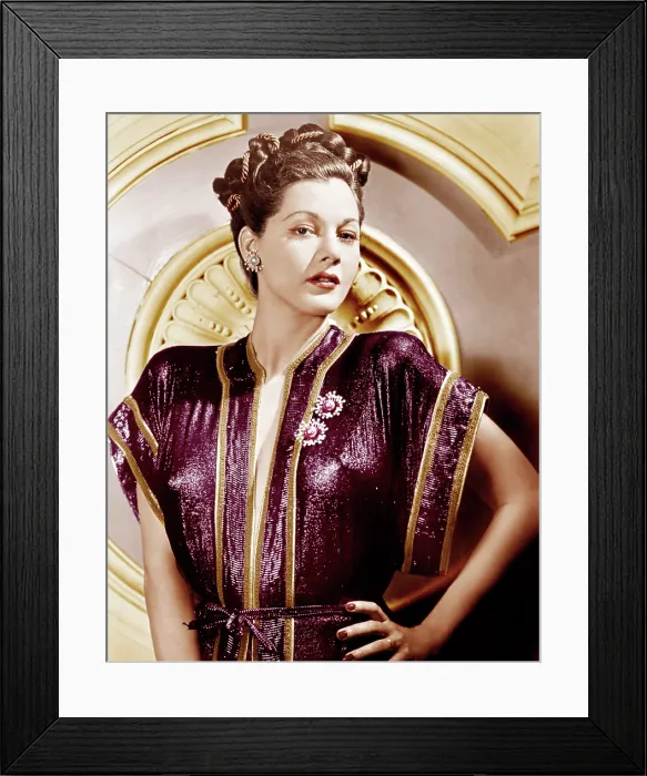 Framed Print : TANGIER, Maria Montez, 1946