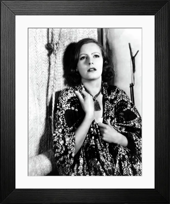 Framed Print : WILD ORCHIDS, Greta Garbo, 1929