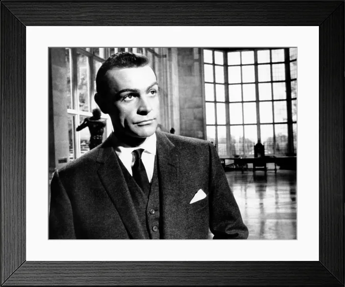 Framed Print : WOMAN OF STRAW, Sean Connery, 1964