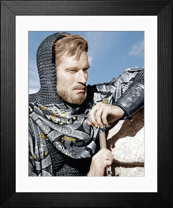 Framed Print : EL CID, Charlton Heston, 1961 Framed Print : EL CID, Charlton Heston, 1961