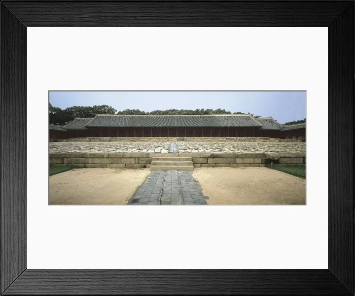 Framed Print : KOREA. Seoul. Jongmyo Shrine (14th c.-1608). AISA / Everett Collection**US SALES ONLY** Framed Print : KOREA. Seoul. Jongmyo Shrine (14th c.-1608). AISA / Everett Collection**US SALES ONLY**