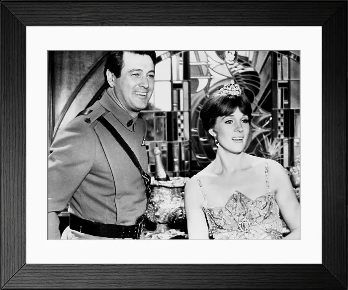Framed Print : DARLING LILI, from left, Rock Hudson, Julie Andrews, 1970 Framed Print : DARLING LILI, from left, Rock Hudson, Julie Andrews, 1970