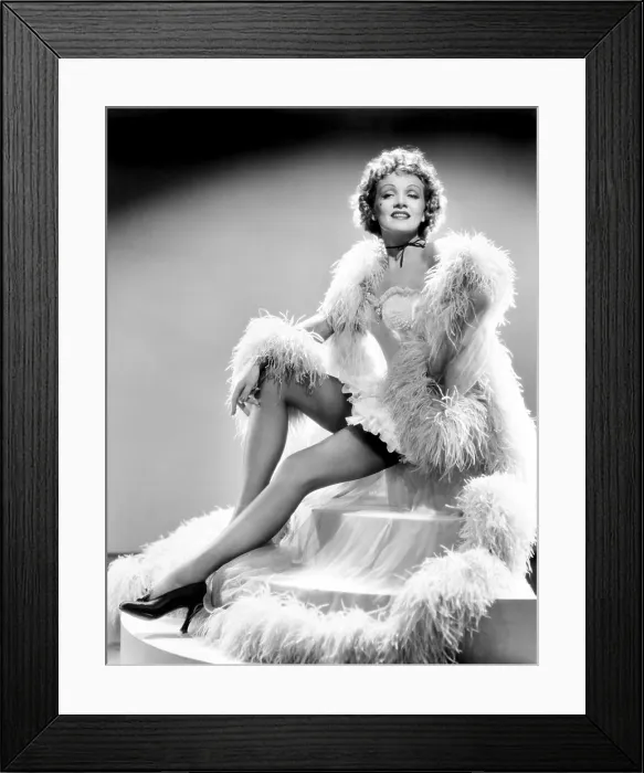 Framed Print : DESTRY RIDES AGAIN, Marlene Dietrich, 1939
