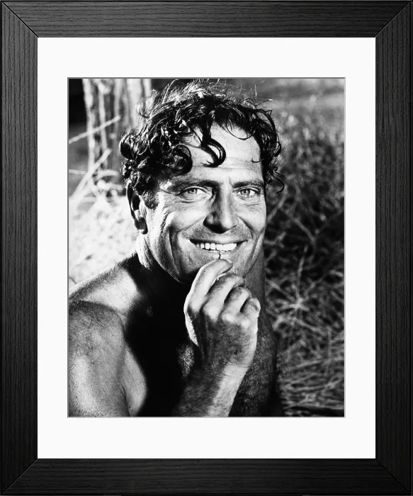 Framed Print : THE DESPERATE ONES, (aka BEYOND THE MOUNTAINS), Raf Vallone, 1968