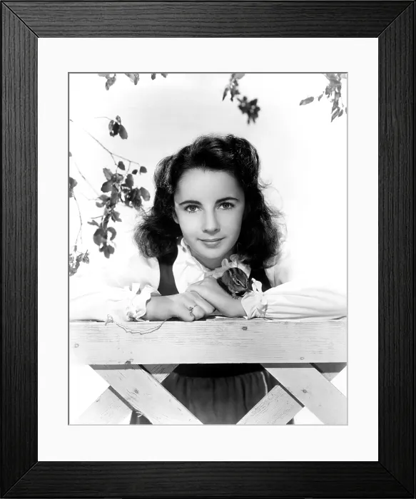Framed Print : NATIONAL VELVET, Elizabeth Taylor, 1944