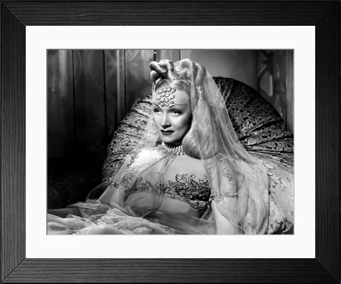 Framed Print : KISMET, Marlene Dietrich, 1944