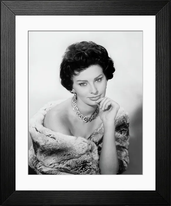 Framed Print : THE KEY, Sophia Loren, 1958 Framed Print : THE KEY, Sophia Loren, 1958