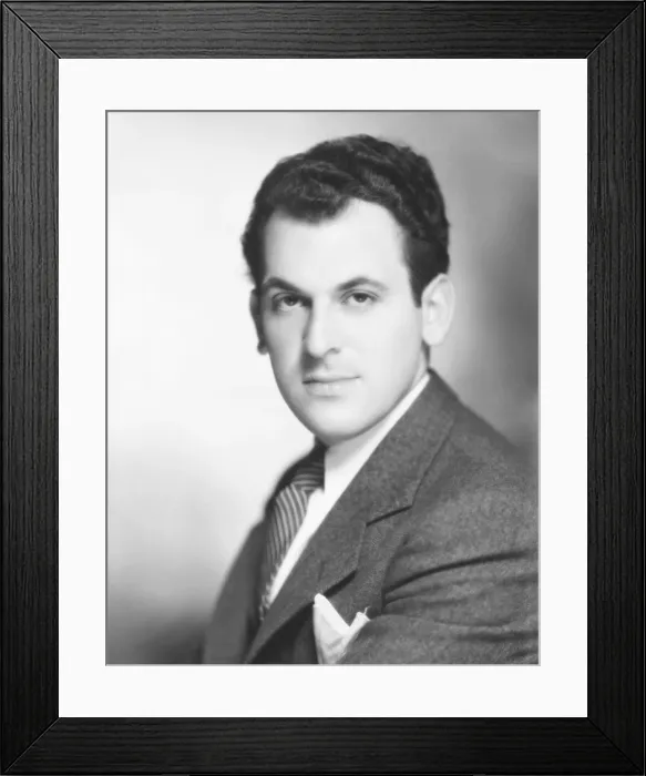 Framed Print : Moss Hart, American playwright and theatre director, ca. 1938