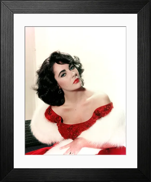Framed Print : ELIZABETH TAYLOR