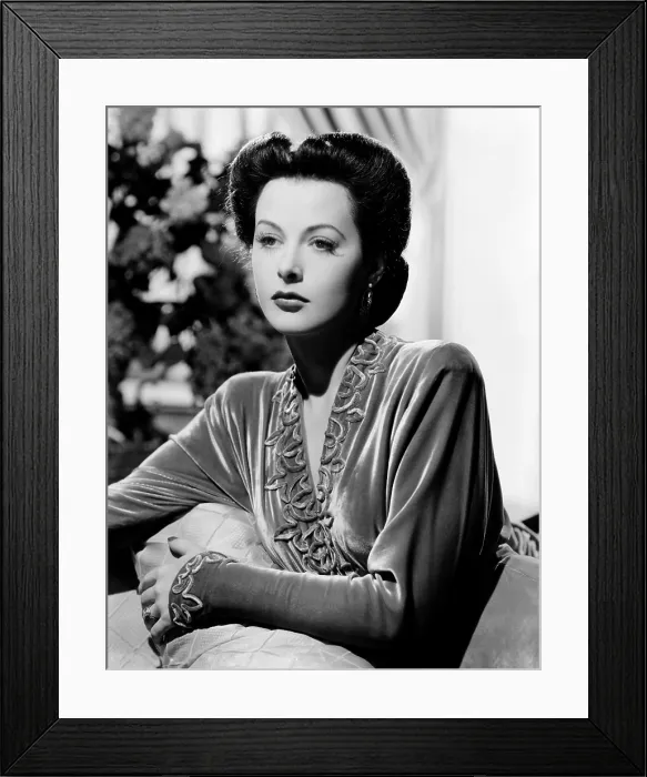Framed Print : CROSSROADS, Hedy Lamarr, 1942 Framed Print : CROSSROADS, Hedy Lamarr, 1942