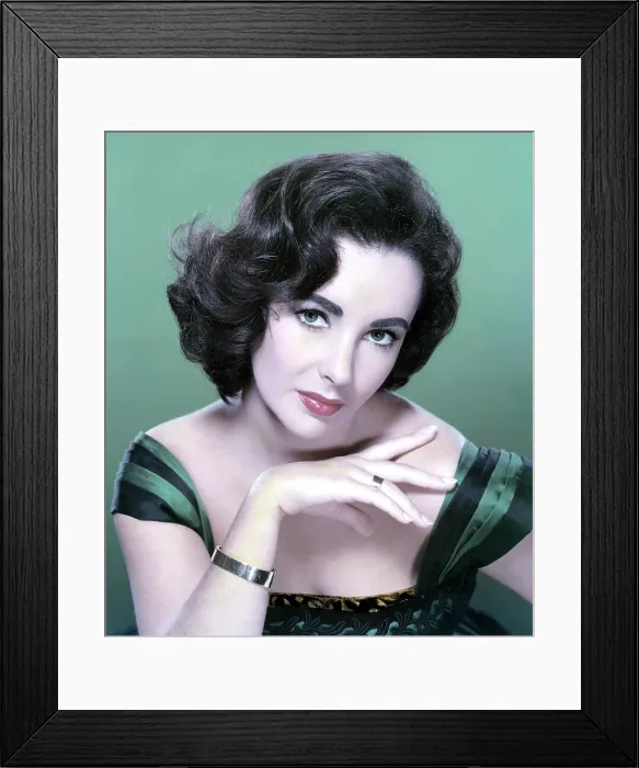 Framed Print : Elizabeth Taylor, 1950s