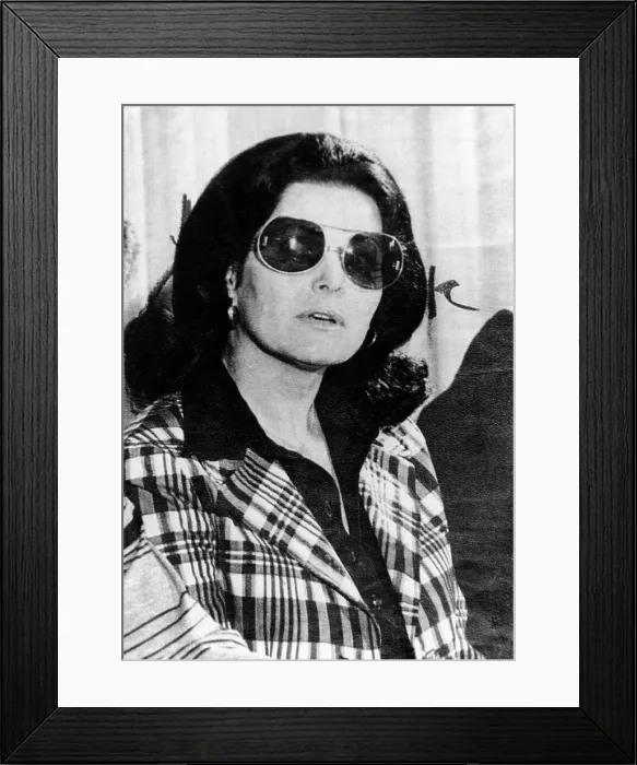 Framed Print : Judith Campbell Exner was romantically linked to President John Kennedy and Mafia bosses