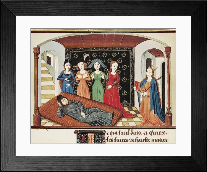 Framed Print : AISA / Everett Collection MEUNG, Jean de (1240-1305); BOETHIUS, Anicius Manlius Severinus (480-524) Framed Print : AISA / Everett Collection MEUNG, Jean de (1240-1305); BOETHIUS, Anicius Manlius Severinus (480-524)