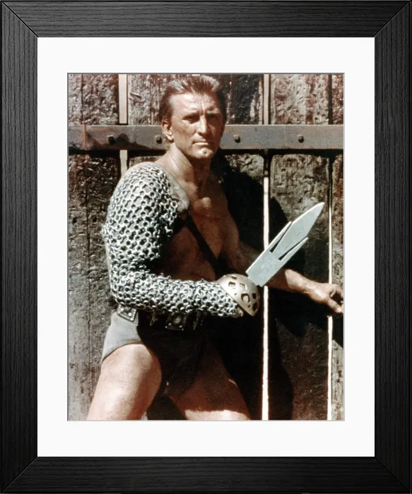 Framed Print : SPARTACUS, Kirk Douglas, 1960