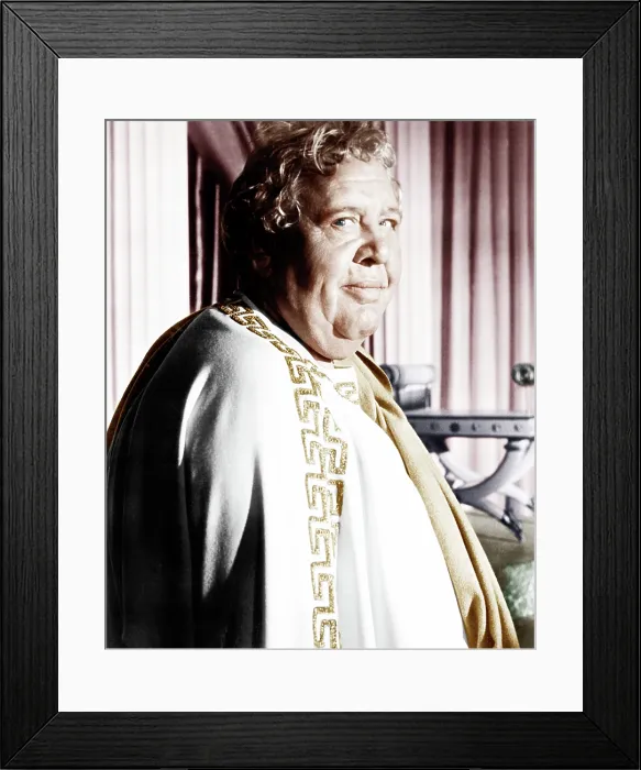 Framed Print : SPARTACUS, Charles Laughton, 1960