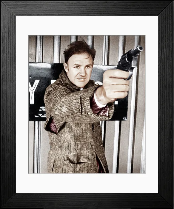 Framed Print : THE FRENCH CONNECTION, Gene Hackman, 1971. 20th Century-Fox Film Corporation, TM & Copyright / courtesy Everett Collection Framed Print : THE FRENCH CONNECTION, Gene Hackman, 1971. 20th Century-Fox Film Corporation, TM & Copyright / courtesy Everett Collection
