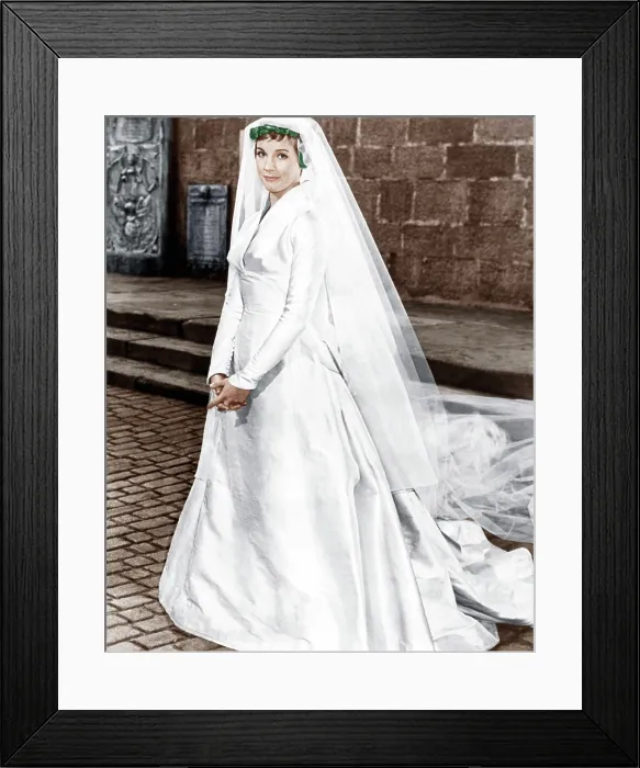 Framed Print : THE SOUND OF MUSIC, Julie Andrews, 1965. 20th Century-Fox Film Corporation, TM & Copyright / courtesy Everett Collection Framed Print : THE SOUND OF MUSIC, Julie Andrews, 1965. 20th Century-Fox Film Corporation, TM & Copyright / courtesy Everett Collection