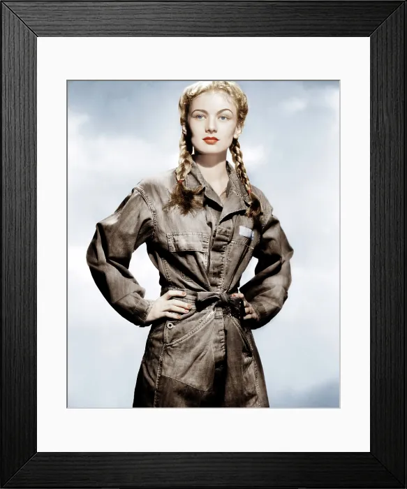 Framed Print : SO PROUDLY WE HAIL, Veronica Lake, 1943