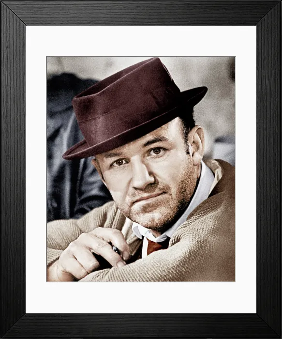 Framed Print : THE FRENCH CONNECTION, Gene Hackman, 1971. 20th Century-Fox Film Corporaiton, TM & Copyright / courtesy Everett Collection