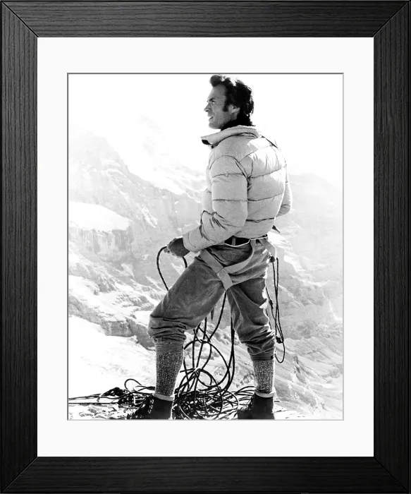 Framed Print : THE EIGER SANCTION, Clint Eastwood, 1975